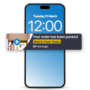 Embed Pack Videos in Shipping Notification