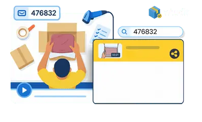 Order Packing Video surveillance