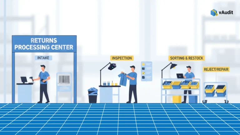 Returns processing center