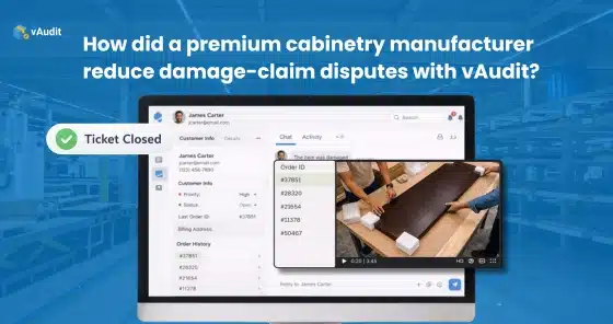 reduce damage-claim disputes with vAudit