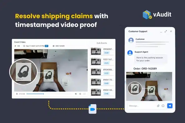 vAudit proof before dispatch