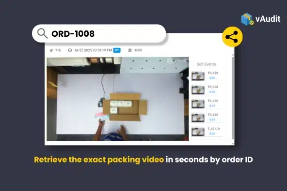 vAudit searchable video proof