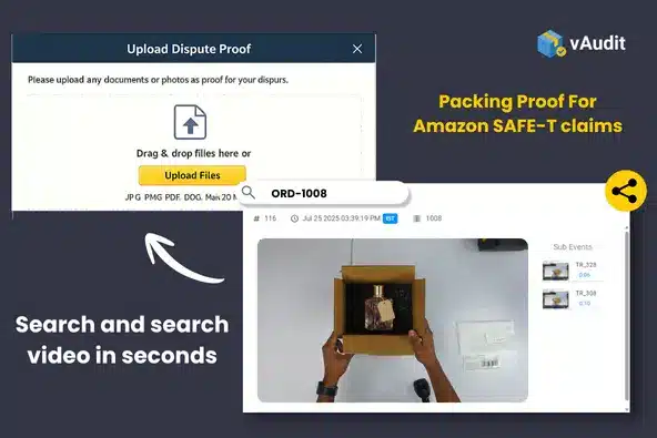 vAudit Amazon SAFE-T evidence