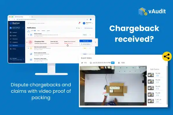 vAudit chargeback defense