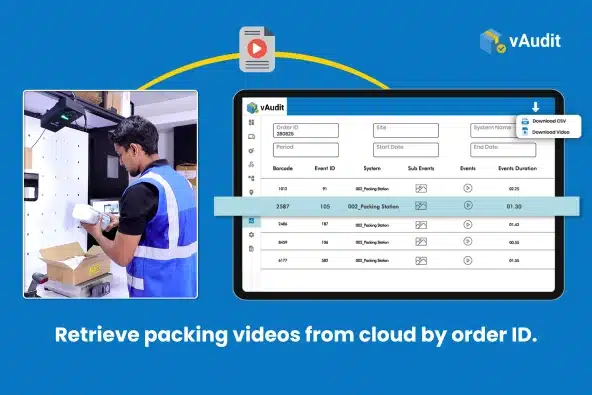 vAudit packing proof at source